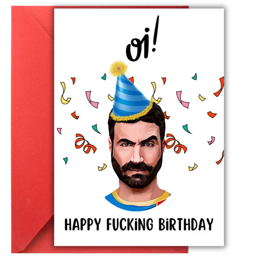 Ted Lasso Birthday Card, Ted Lasso Card, Roy Kent Birthday Card, Roy Kent Card, BDay Card Men, Funny Birthday Card, September Birthday Card